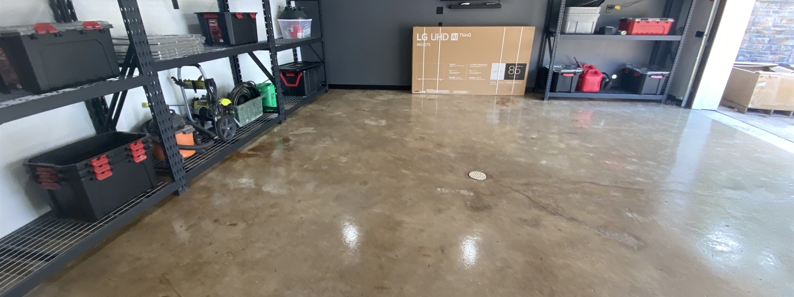 Tuck-Under Garage Finishing & Floor Sealing in Maple Grove, MN
