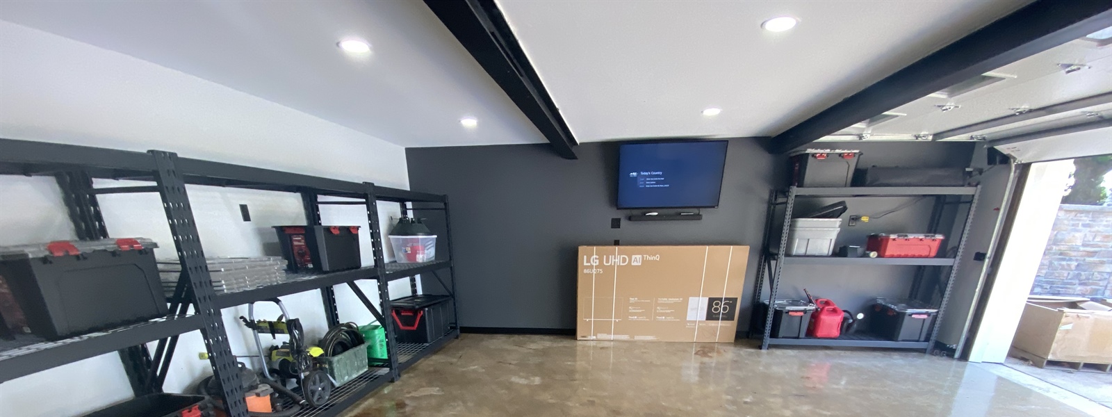 Tuck-Under Garage Finishing in Maple Grove