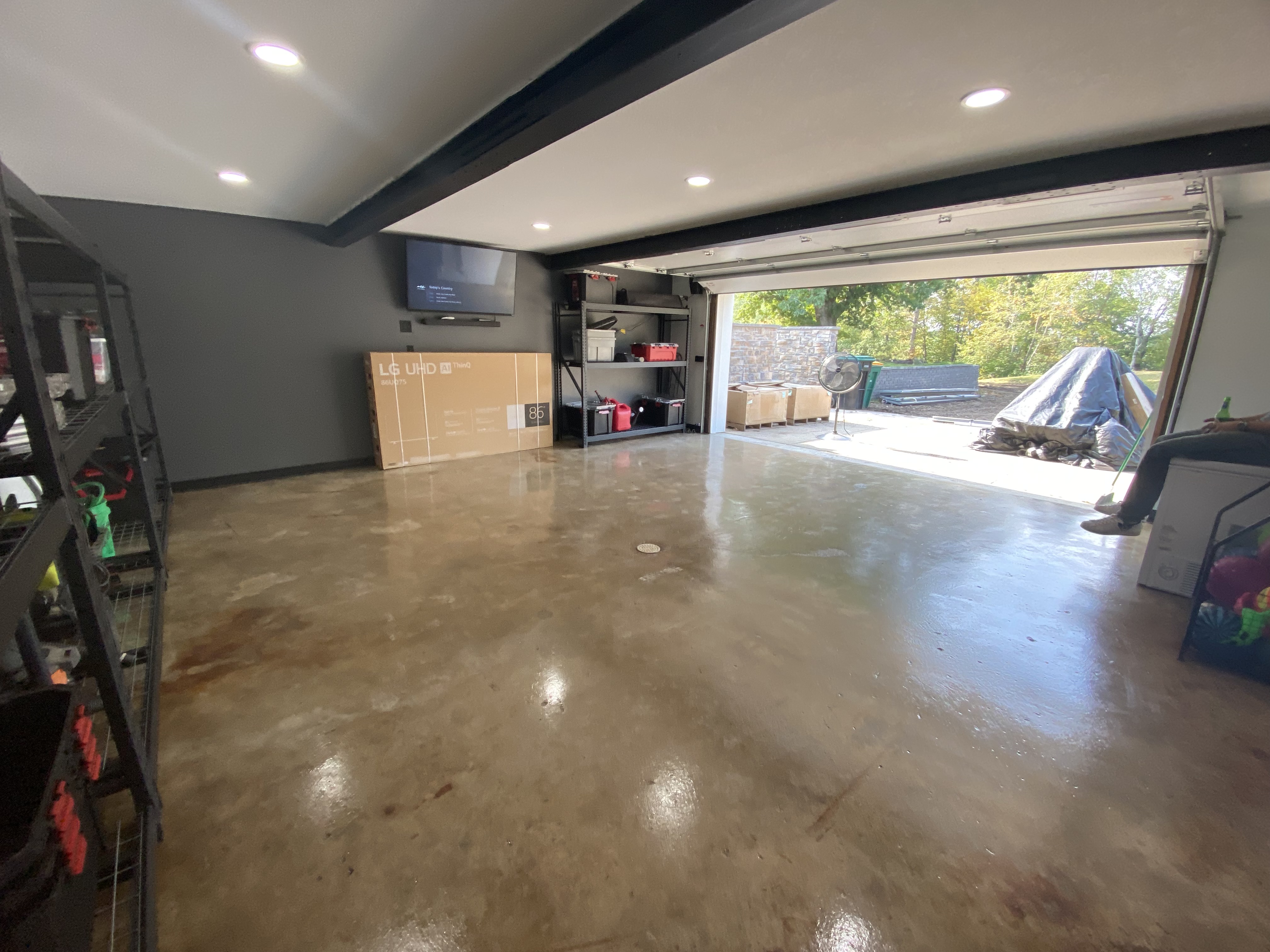 Tuck-Under Garage Finishing in Maple Grove