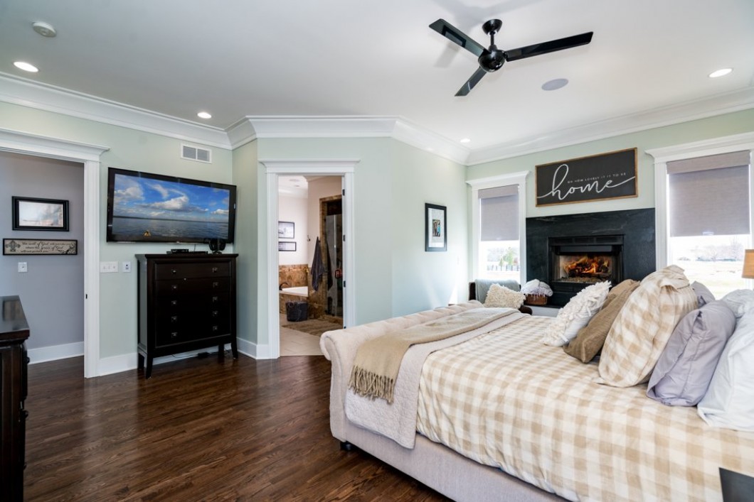 Master bedroom renovation